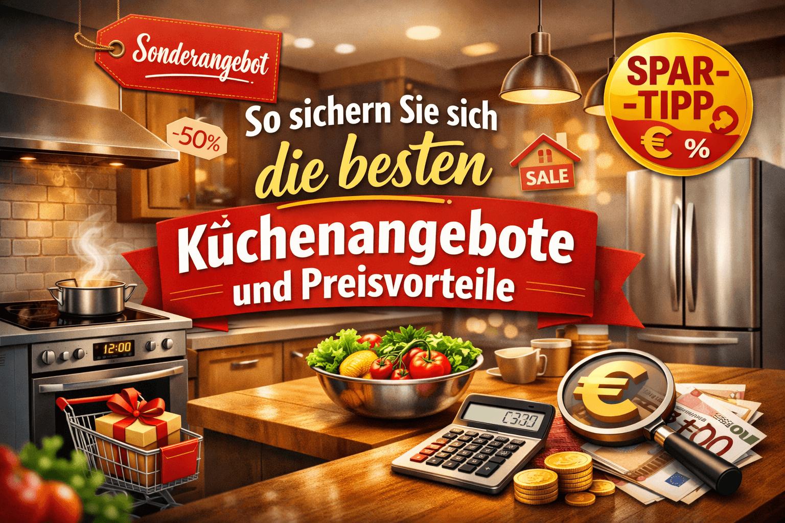 Ratgeber: Küchenangebote und Preisvorteile sichern
