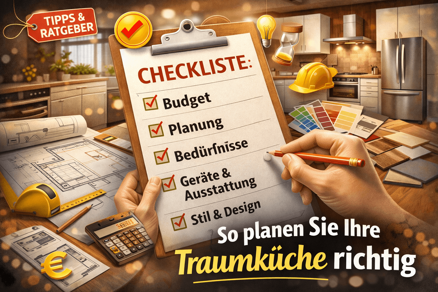 Checkliste für die Planung der Traumküche